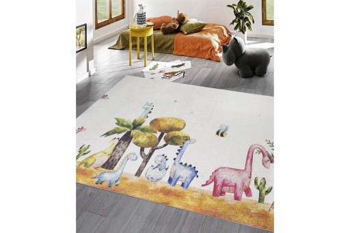 Covor de hol, 4034A, 80x150 cm, Catifea, Multicolor