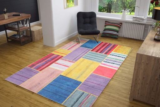 Covor de hol, Jazz Chenille, 75x150 cm, Poliester , Multicolor