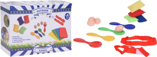 Set 4 jocuri distractive, 18 piese, eva, multicolor