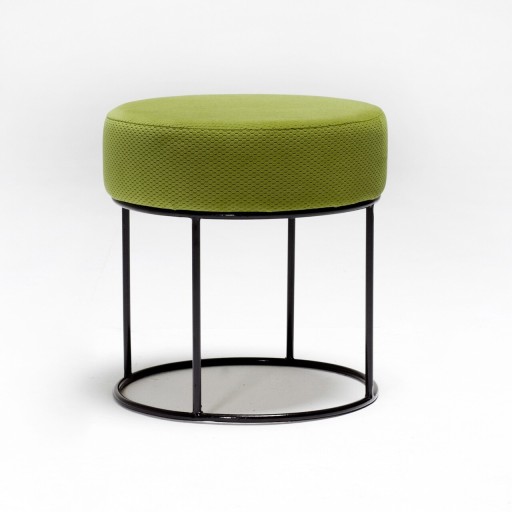 Taburet Moon Steel, Balcab Home, 40x40 cm, verde