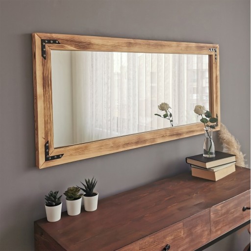 Oglinda decorativa 11050ES, Neostill, 50 x 110 cm, walnut