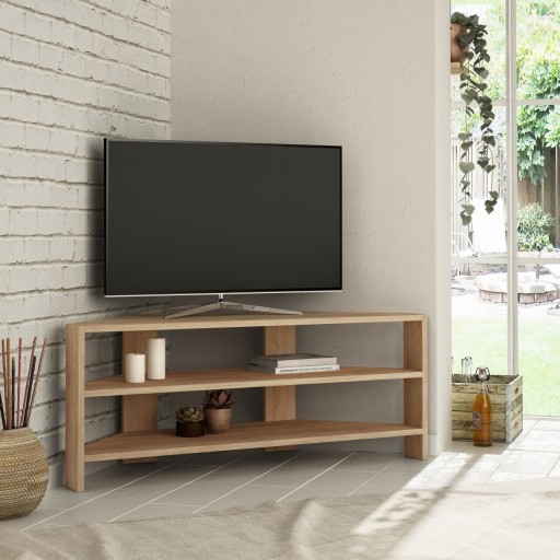 Comoda TV, Homitis, Thales Corner - Oak, 36x114x45 cm