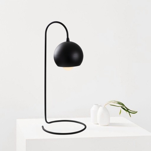 Lampa de masa, Yilan - NT - 121, Sheen, 14 x 23 x 56 cm, 1 x E27, 40W, negru