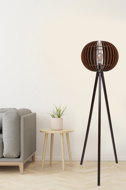 Lampadar, 193, FullHouse, 36 x 145 cm, 1 x E27, 60W, maro