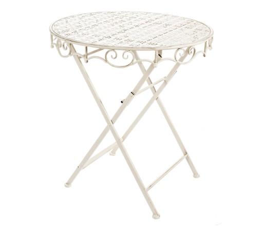 Masa pliabila Table, Bizzotto, Ø70 x 74 cm, otel