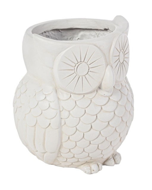 Ghiveci Owl, Bizzotto, de exterior, Ø26 x 31 cm, argila