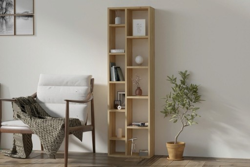 Corp biblioteca, Asse Home, Tomi, 45x150x20 cm, Maro