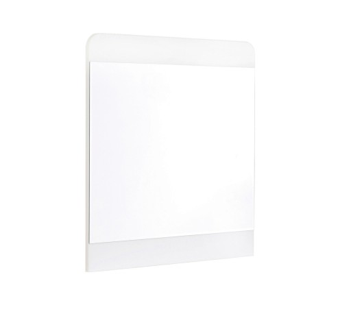 Oglinda decorativa, Çilek, White Mirror, 71.1x75.4x3.5 cm, Multicolor