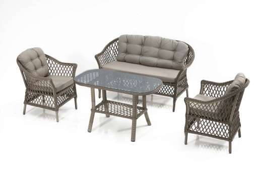 Set mobilier de gradina, Divona, Dove, Gri