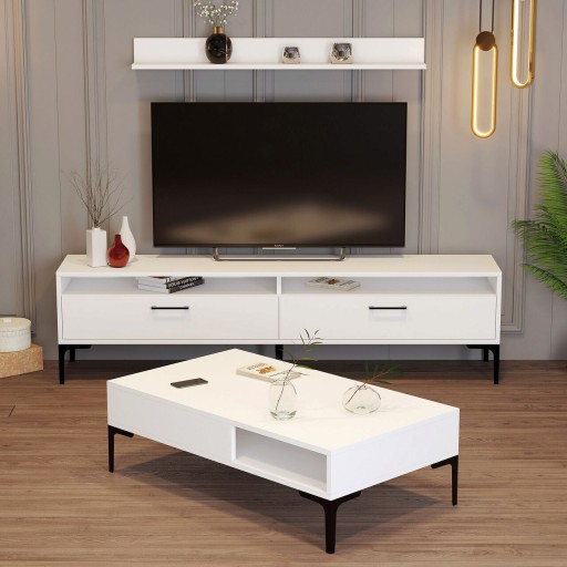 Set mobilier living, Hommy Craft, Istanbul, Alb