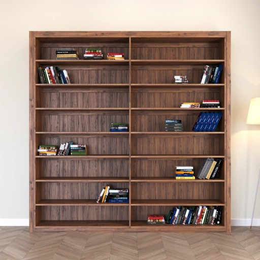 Corp biblioteca, Massive Design, Paina Xlarge, 220x220x30 cm, Maro