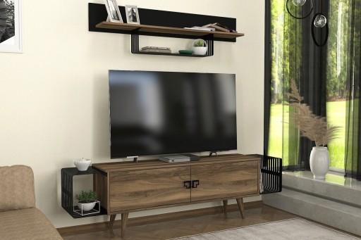 Comoda TV, Tera Home, Oltre, PAL, Nuc / Negru