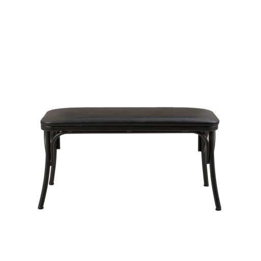 Banca, Vella, Oliver Bench, 100x49x41 cm, PAL, Negru