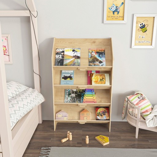 Corp biblioteca, Zena Home, Aros, 61.5x100x28.4 cm, PAL, Stejar