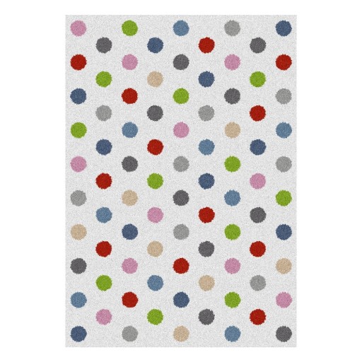 Covor crem 133x190 cm Norge Dots – Universal