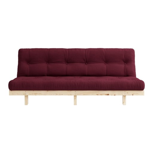 Canapea variabilă Karup Design Lean Raw Bordeaux