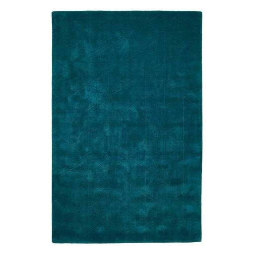 Covor din lână Think Rugs Kasbah, 150 x 230 cm, verde smarald