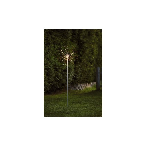 Decorațiune luminoasă reîncărcabilă pentru exterior Star Trading Outdoor Firework Flattio, înălțime 110 cm