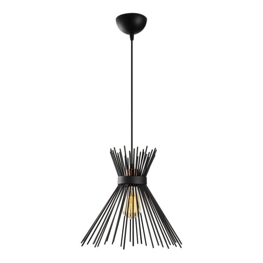 Lustră metalică Opviq lights Rosalia, negru