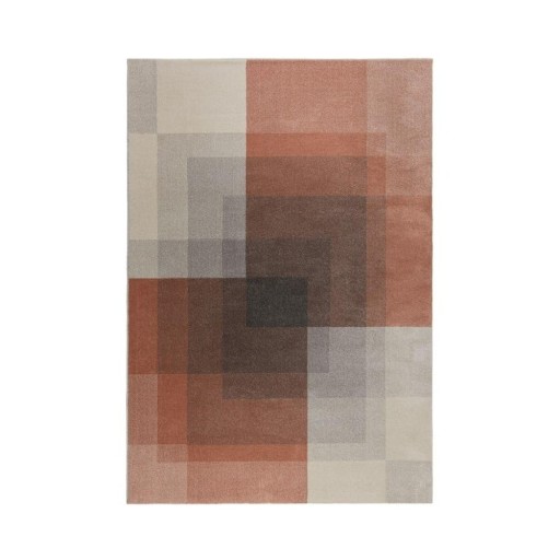 Covor Flair Rugs Plaza, 120 x 170 cm, gri - roz