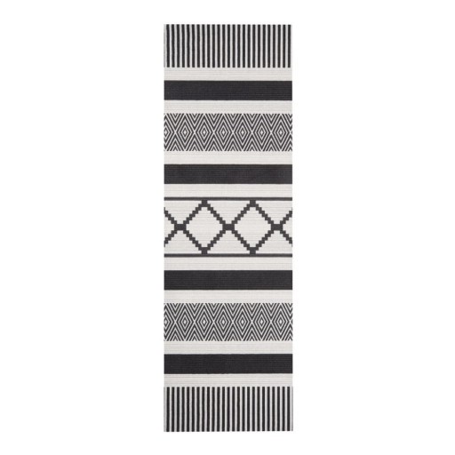 Covor de bucătărie / traversă Zala Living Cook & Clean Urban, 45 x 140 cm, negru-gri