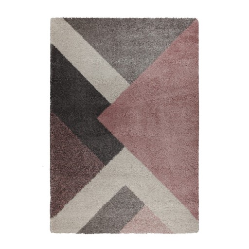 Covor Flair Rugs Zula, 160x230 cm, roz-gri