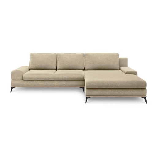 Colțar extensibil cu șezlong pe partea dreaptă Windsor & Co Sofas Planet, bej