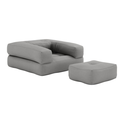 Fotoliu variabil Karup Design Cube Grey