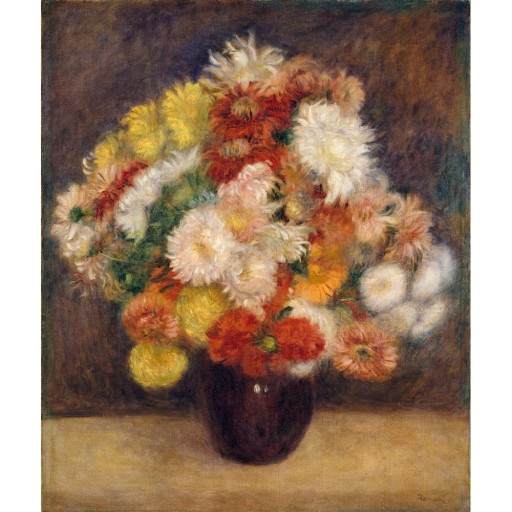 Reproducere tablou Auguste Renoir - Bouquet of Chrysanthemums, 55 x 70 cm