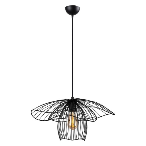 Lustră Squid Lighting Root, înălțime 123 cm, negru