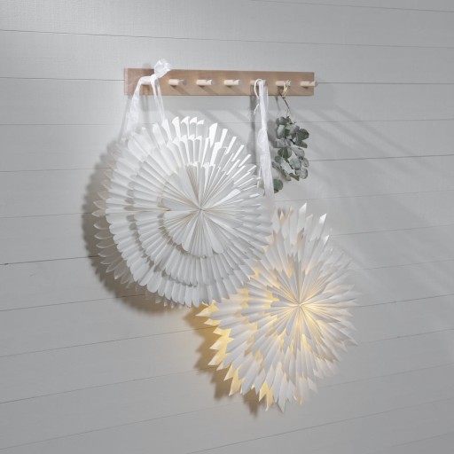 Decorațiune luminoasă albă de Crăciun ø 50 cm Frost - Star Trading