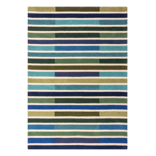 Covor din lână verde 230x160 cm Piano - Flair Rugs