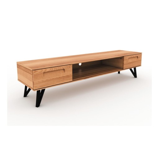 Masă TV din lemn de fag 182x42 cm Golo - The Beds