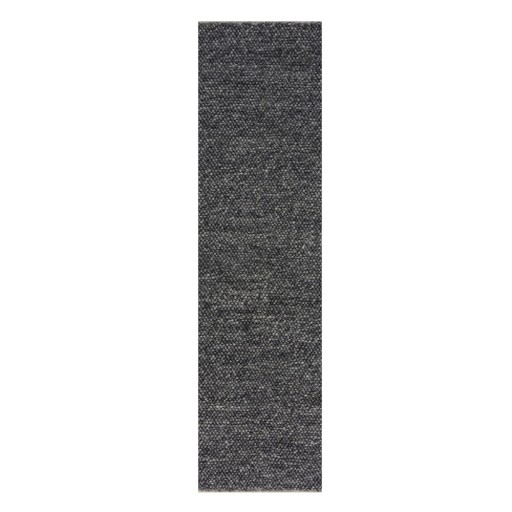 Covor din lână Flair Rugs Minerals, 60 x 230 cm, gri închis