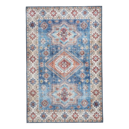 Covor albastru 170x120 cm Topaz - Think Rugs