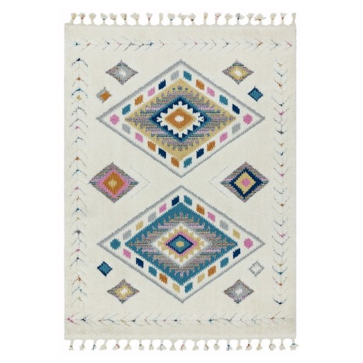 Covor Asiatic Carpets Rhombus, 80 x 150 cm, bej