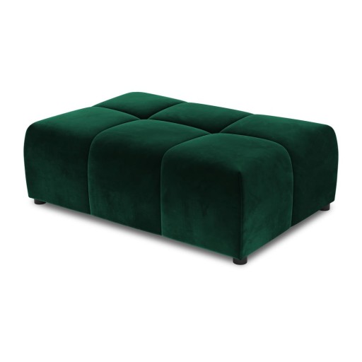 Modul pentru canapea verde cu tapițerie din catifea Rome Velvet - Cosmopolitan Design