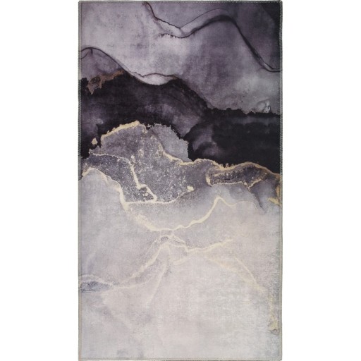 Covor gri lavabil 80x50 cm - Vitaus