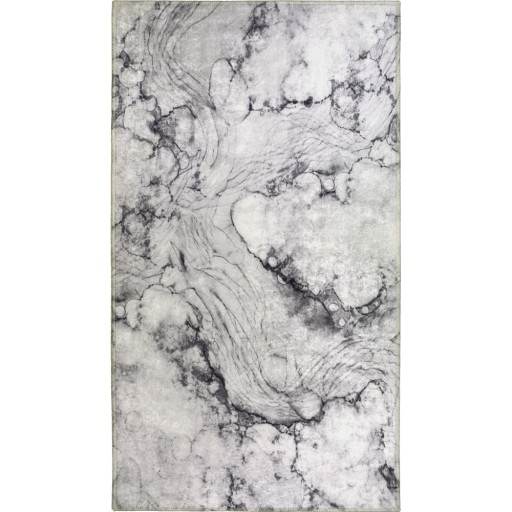 Covor gri deschis lavabil 80x50 cm - Vitaus