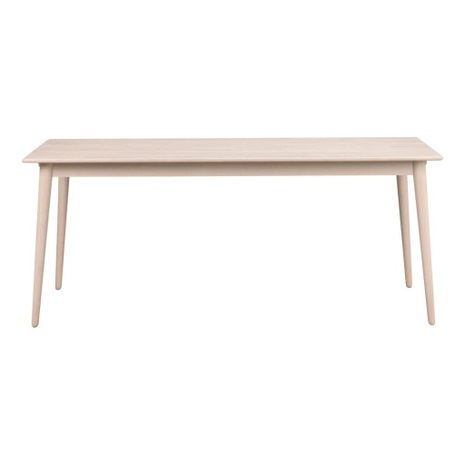 Masă de dining extensibilă din lemn masiv de stejar 180x90 cm Tyler - Rowico