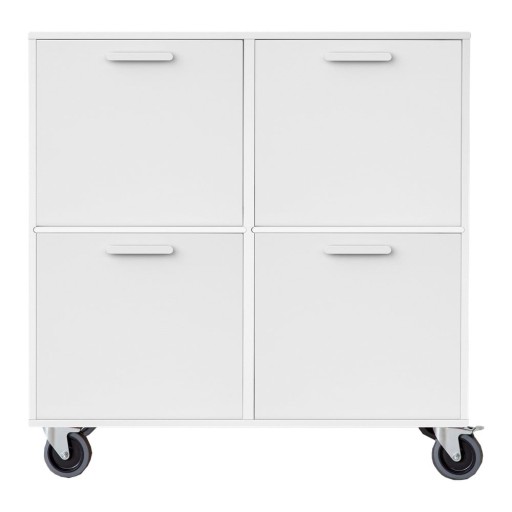 Comodă alb joasă 89x82 cm Keep by Hammel - Hammel Furniture