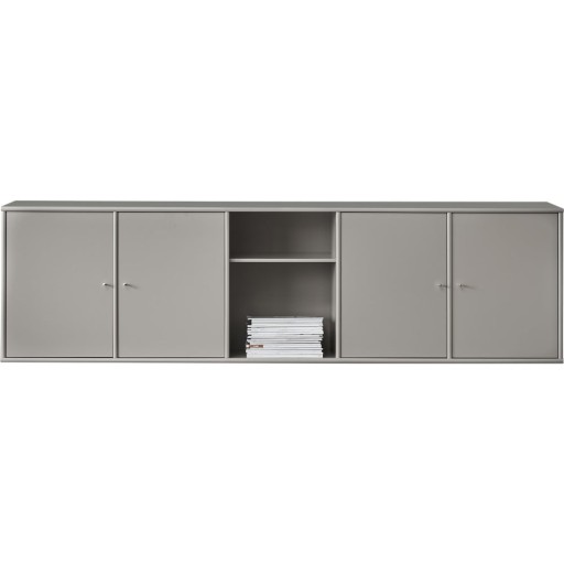 Comodă joasă gri 220x61 cm Mistral - Hammel Furniture