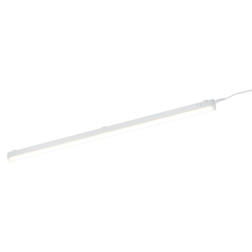 Aplică de perete albă LED (lungime 84 cm) Ramon – Trio