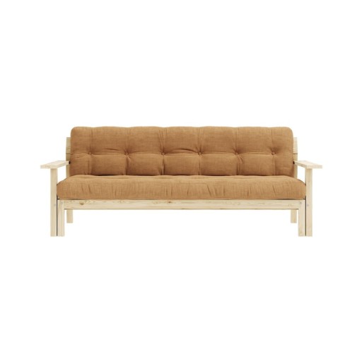 Canapea extensibilă galben muștar 218 cm Unwind – Karup Design