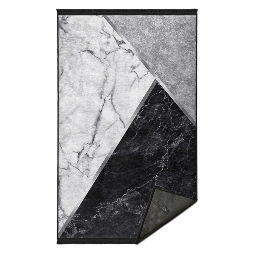 Covor alb-negru 160x230 cm – Mila Home