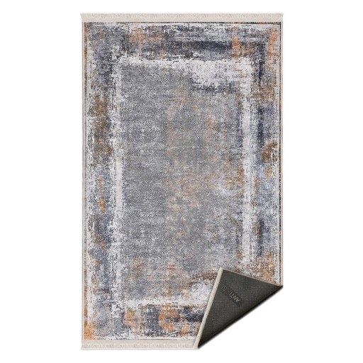 Covor gri de tip traversă 80x200 cm – Mila Home