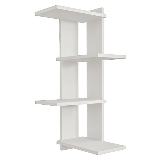 Bibliotecă de perete albă 38x90 cm Perry - Gauge Concept