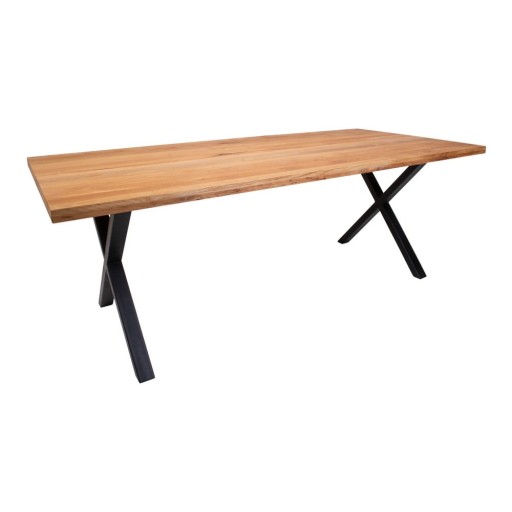 Masă dining din lemn de stejar House Nordic Montpellier Oiled Oak, 200 x 95 cm