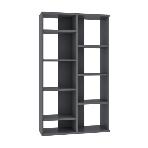 Bibliotecă gri antracit 72x124 cm Keota – Kalune Design