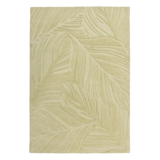 Covor verde din lână 200x290 cm Lino Leaf – Flair Rugs